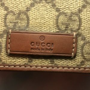 Gucci long pvc wallet